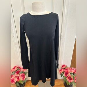 Express Black Long Sleeved Dress